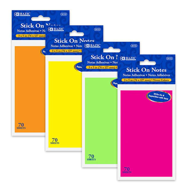 50ct UCreate Premium Neon Construction Paper Pack