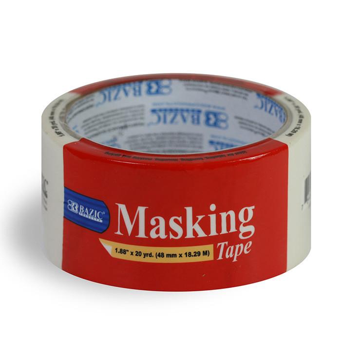 Basics Masking Tape - 0.7 inch x 180 Feet - 3 Rolls