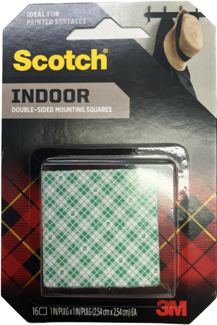 Buy Scotch Indoor Double-Sided Mounting Square White