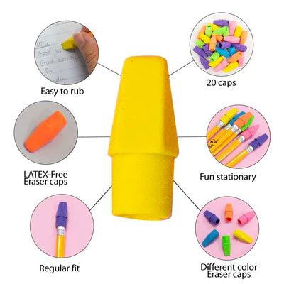 Neon Eraser Top (20/Pack)