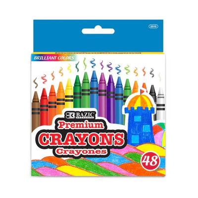 Premium Crayons 48 Color