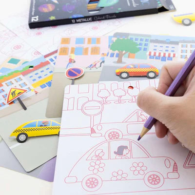 Stickers & Activity Sheets: Cars