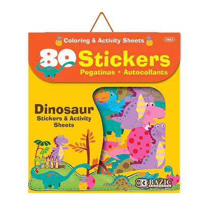 Stickers & Activity Sheets: Dinosaurs