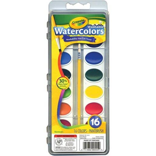 Crayola Washable watercolor- 16 colors