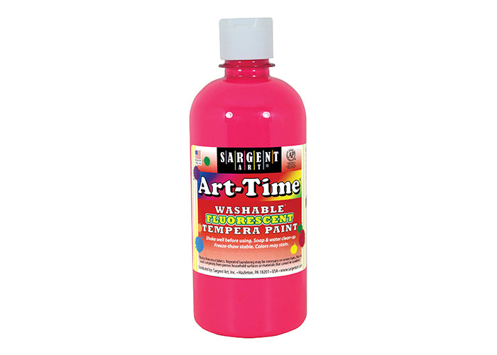 TEMPERA FLUORESCENTE 8OZ- PINK