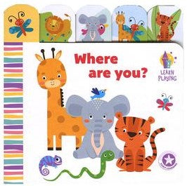 Libro educativo en inglés-  Where are you