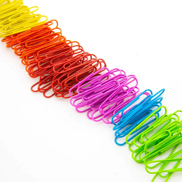 Paper Clip (50mm) Jumbo Color (100/Pack)