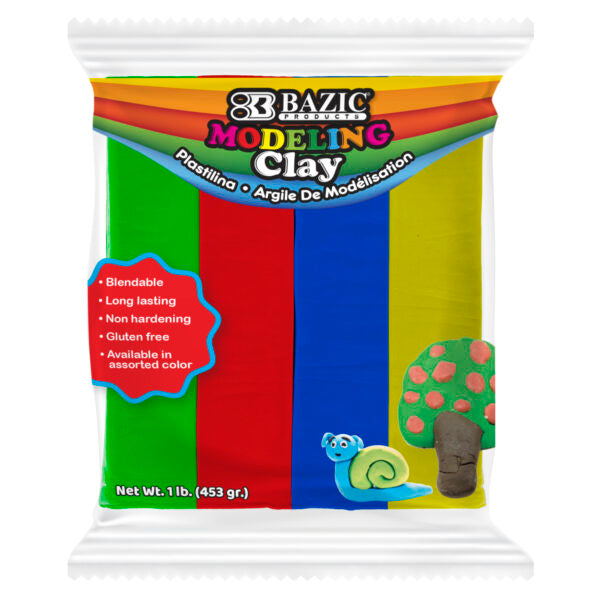 MODELING CLAY- COLORES CLASICOS
