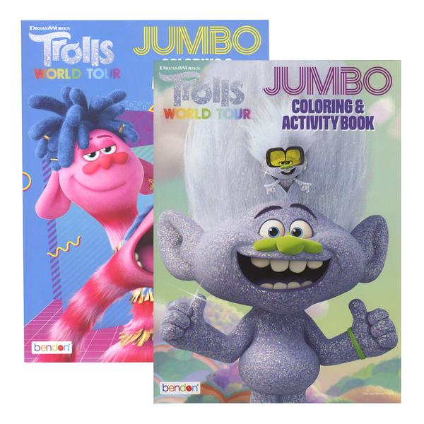 TROLLS WORLD TOUR Coloring Book