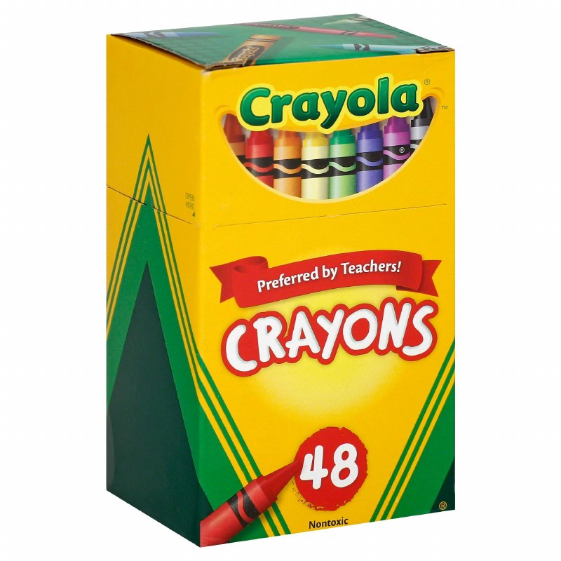 CREYONES CRAYOLA- caja de 48