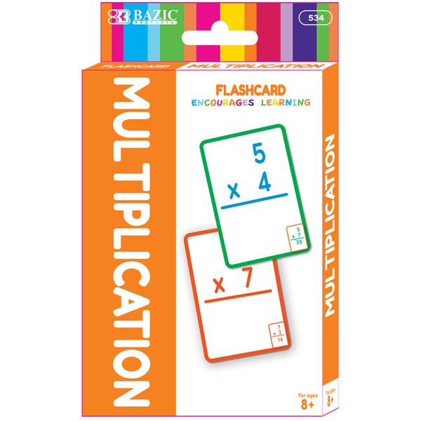 Flash Cards Multiplication (36/Pack)