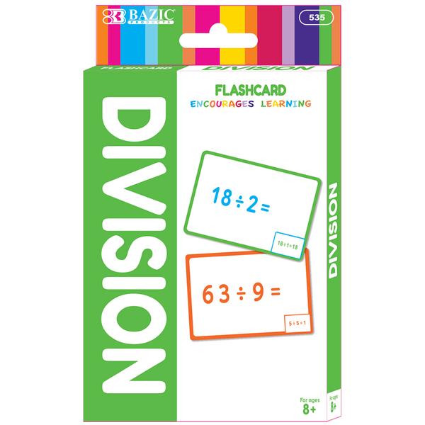 Flash Cards Division (36/Pack)