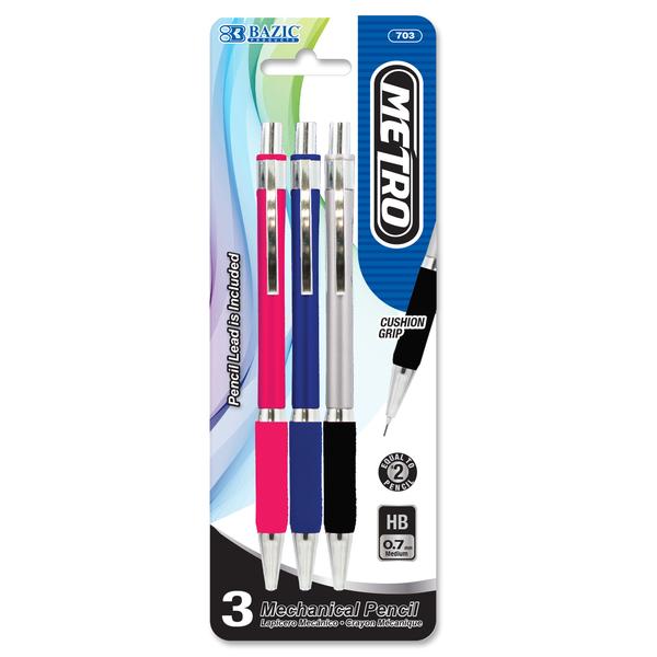 0.7mm Metro Mechanical Pencil (3/Pack)