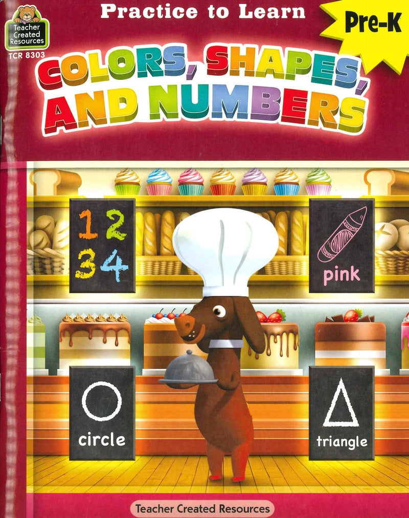 CUADERNO DE PRACTICA- COLORS, SHAPES, AND NUMBERS