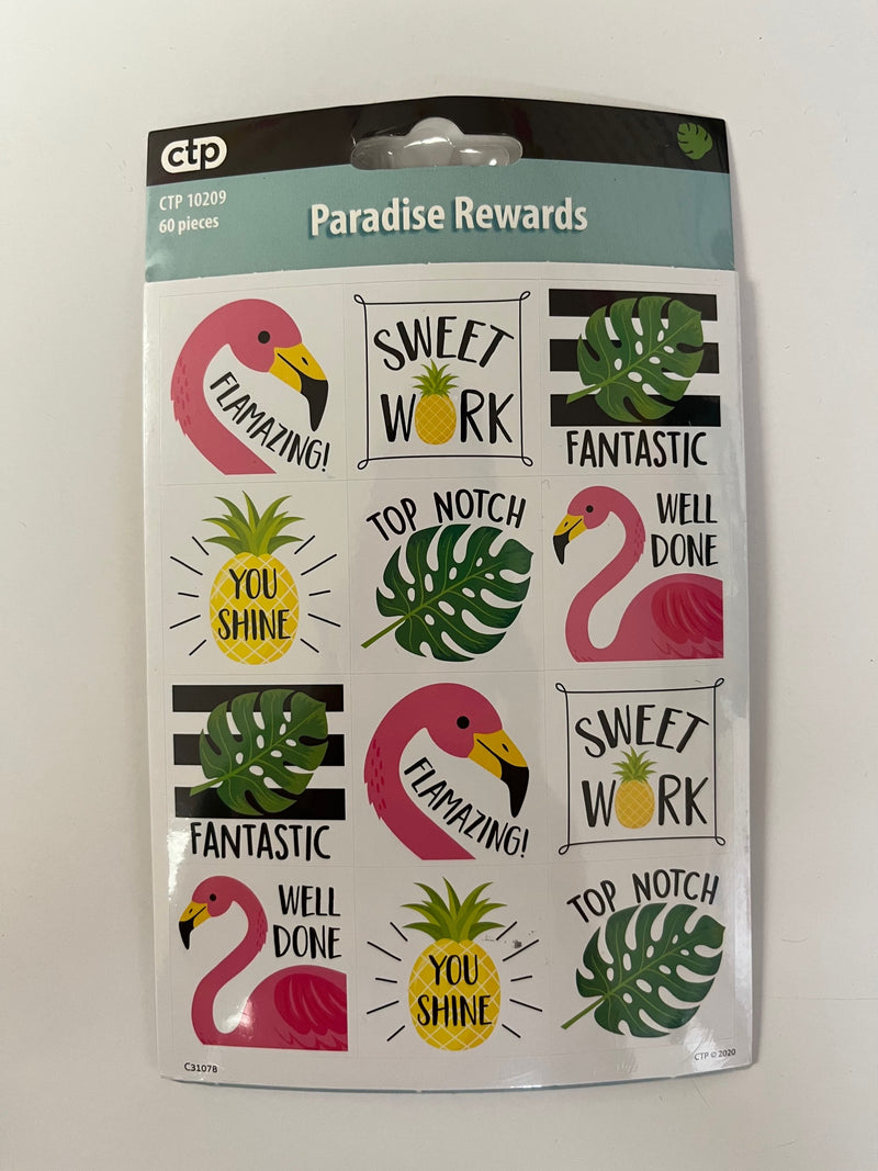 Paquete de Stickers- Paradise Rewards