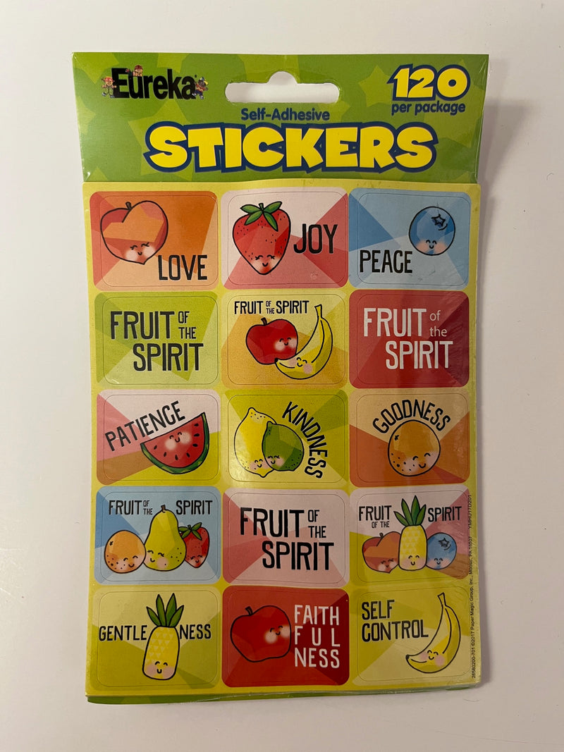 Paquete de Stickers- Fruit of the Spirit