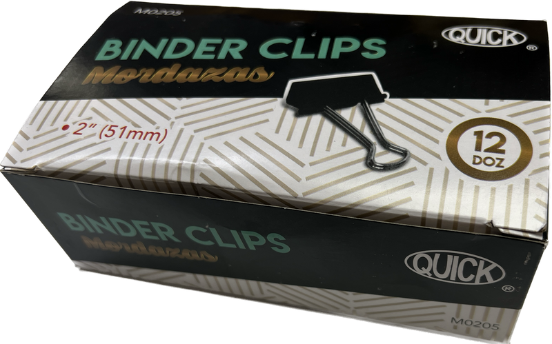 Binder Clips 2″