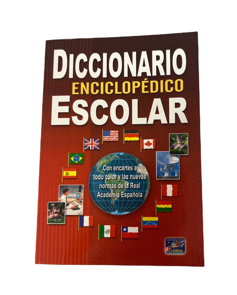 Diccionario pequeño- Enciclopédico Escolar Español