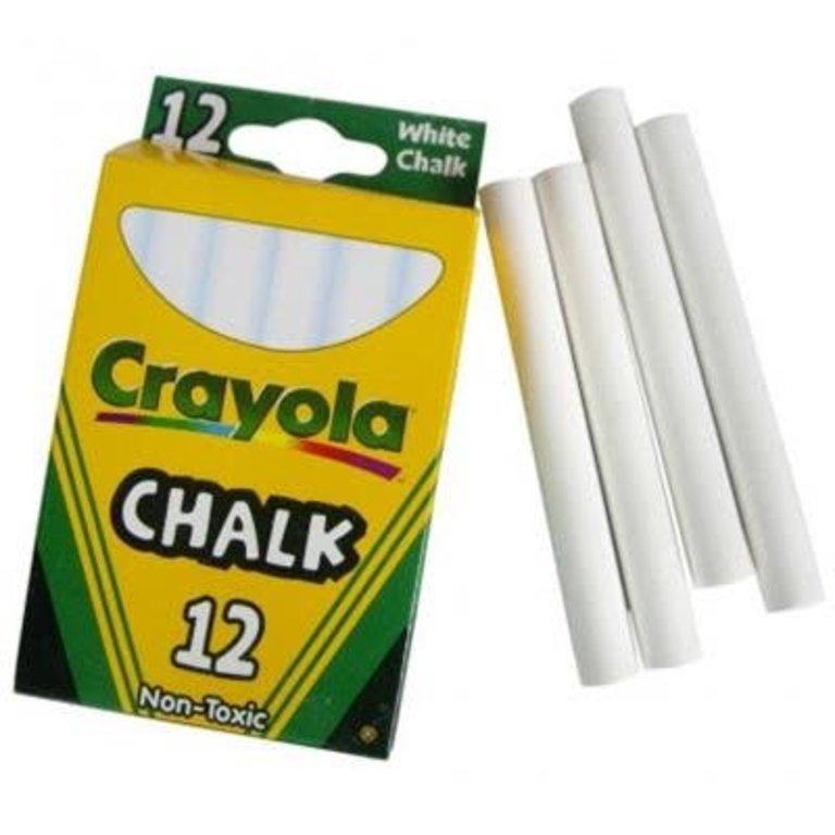 TIZA BLANCA CRAYOLA