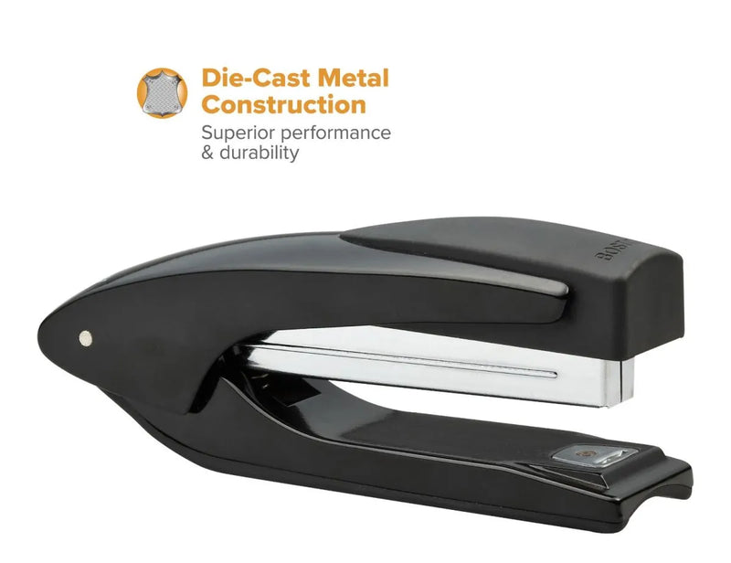 Antimicrobial Executive Stand Up Stapler, Black